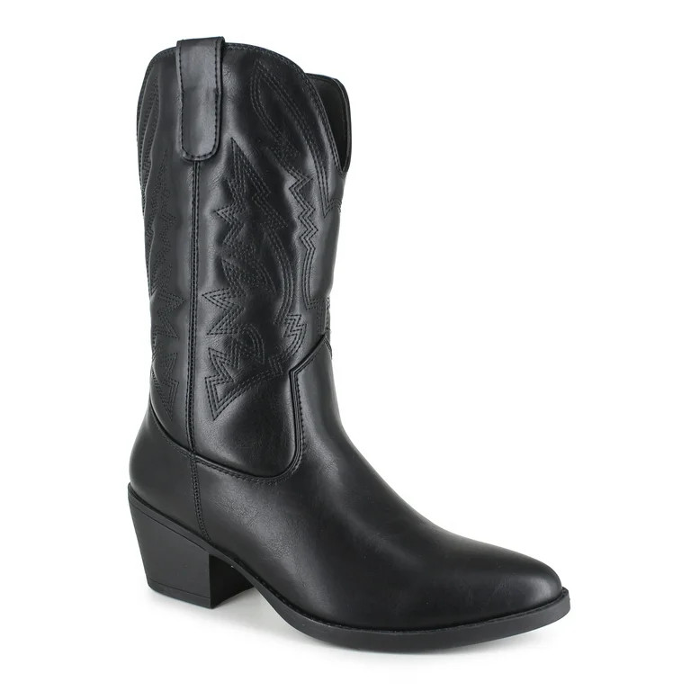 Unionbay Women's Dolly Cowboy Boots, Sizes 6-11 | Walmart (US)