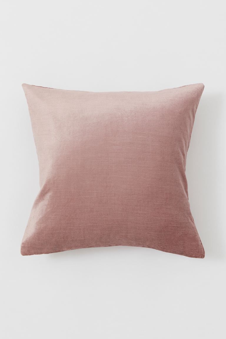 Velvet cushion cover in a cotton blend with a concealed zip. | H&M (UK, MY, IN, SG, PH, TW, HK)