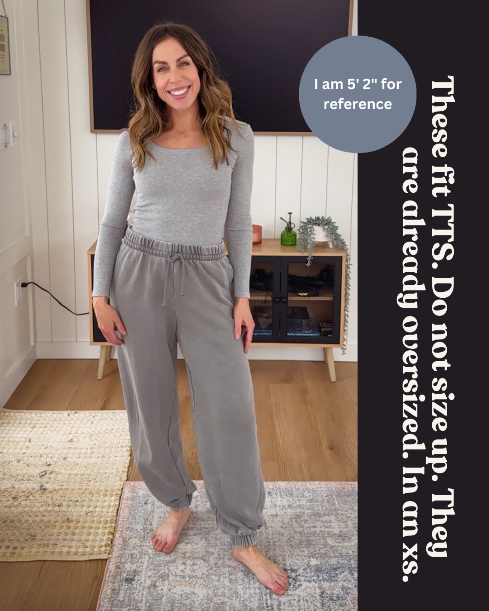 These sweatpants are perfection!! I am in my true size XS. They are soft and have an oversized fit which I love! 💕💕🙌🏻🤩

#LTKOver40 #LTKFindsUnder50 #LTKMostLoved