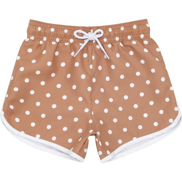 Boys Mocha Dot Boardie | Maisonette