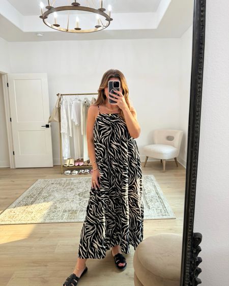 $16 Walmart dress 🦓 so lightweight (perfect for the heat 🥵)  I’m wearing a small & it’s very relaxed on its own. Would also make a great swimsuit coverup. Linking up more animal print options on this post 🦓🐆

Walmart fashion, Walmart new arrivals, Walmart new arrivals, Madison Payne 

#LTKSeasonal #LTKStyleTip #LTKFindsUnder100