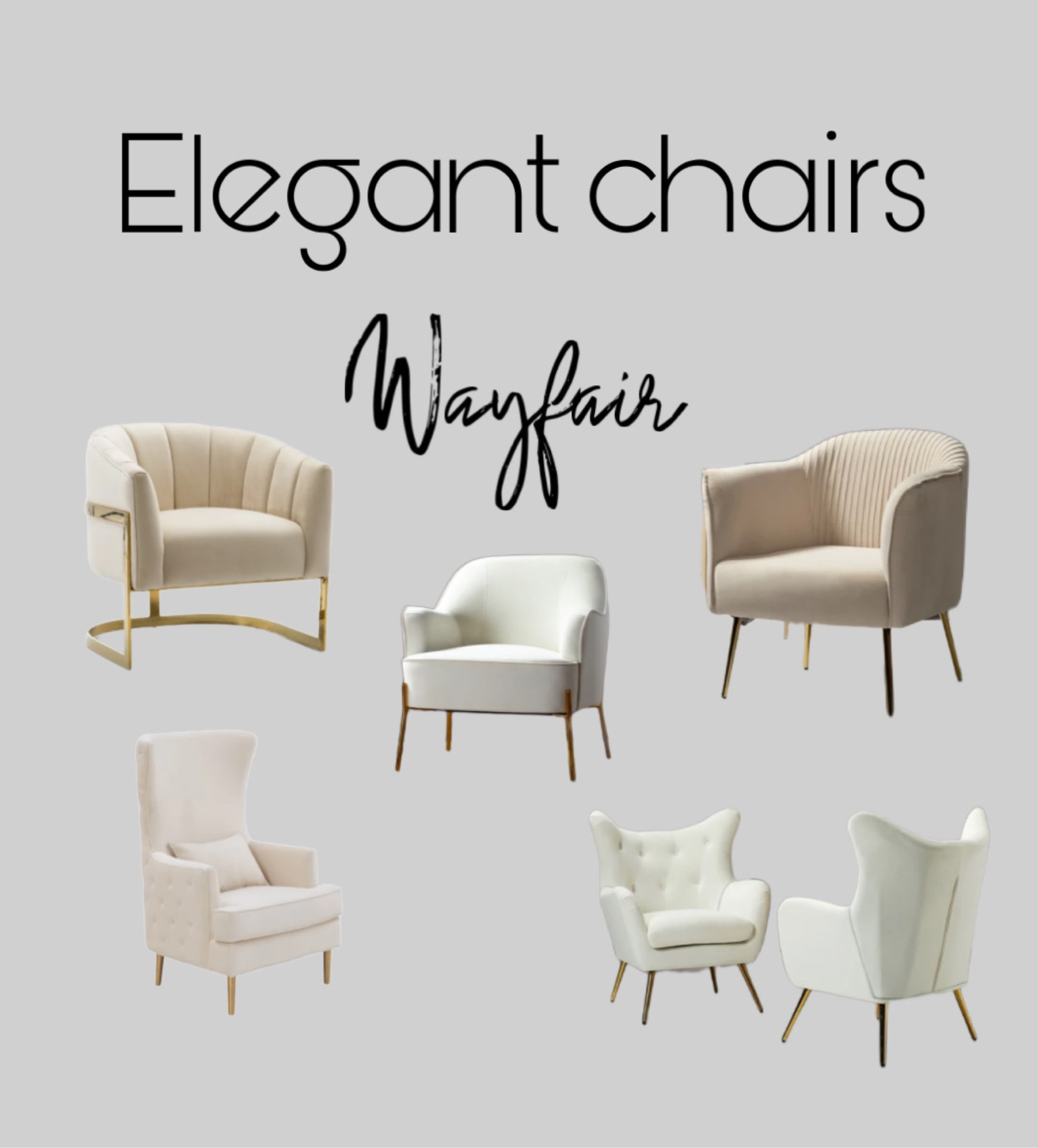 Elegant chairs Wayfair ✨ #homedecor #home #elegantchairs 

#LTKSale #LTKSeasonal #LTKhome