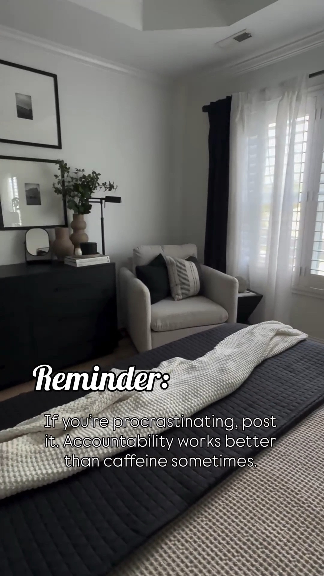 POV: That pile of clothes has been staring at you all week… so you post it, and suddenly you’ve got just enough energy to at least start folding.

Reminder: If you’re procrastinating, post it. Accountability works better than caffeine sometimes. ☕️😅 

Everything’s linked in my LTK! Tap my bio to shop 🏡 
Comment LINK for details

https://liketk.it/5hq5H

#GettingItDone #RealLifeMotivation
#LaundryMotivation #ProcrastinationHelp #RealLifeCleaning #DailyRoutine #LaundryHack #CleanWithMe #HomeReset #FoldingLaundry #GetItDone #CleaningMotivation #igeehomeandlifestyle #homedecorating #homedecor #neutraldecor