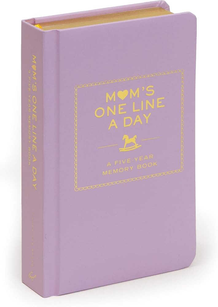 Mom's One Line a Day: A Five-Year Memory Book | Amazon (US)