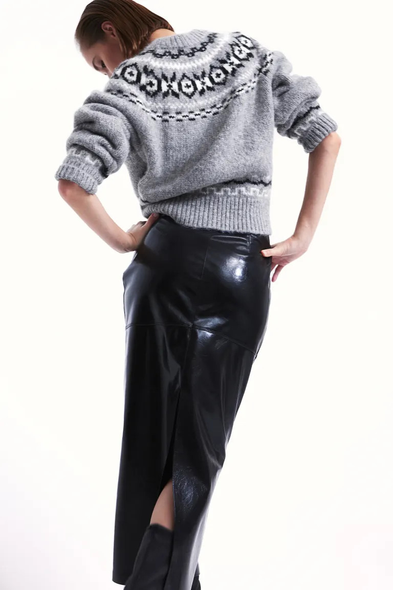 Jacquard-knit Sweater | H&M (US + CA)