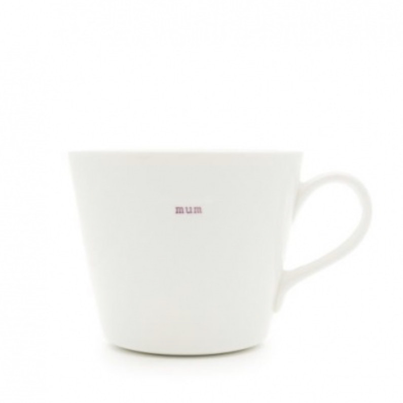 Keith Brymer Jones  White Porcelain Keith Brymer Jones Mum Bucket Mug - Trouva | Trouva (Global)