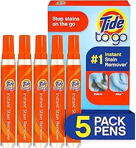 Tide Stain Remover for Clothes, Tide To Go Pen, Instant Stain & Spot Remover for Clothes, Travel ... | Amazon (US)