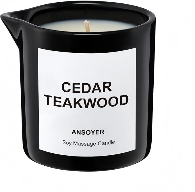 Massage Oil Candle, Ultra Hydrating Body Care with Soybean Oil, Body Oil Candle, 8.1oz, Amazing G... | Amazon (US)