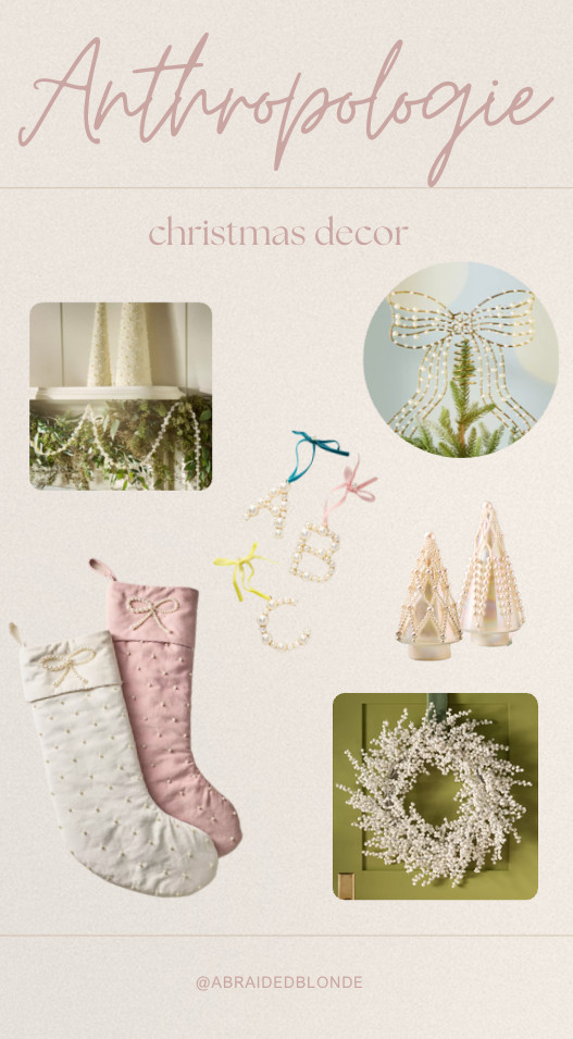 Anthropologie Pearl Christmas Decor  

 #LTKSeasonal #LTKHome