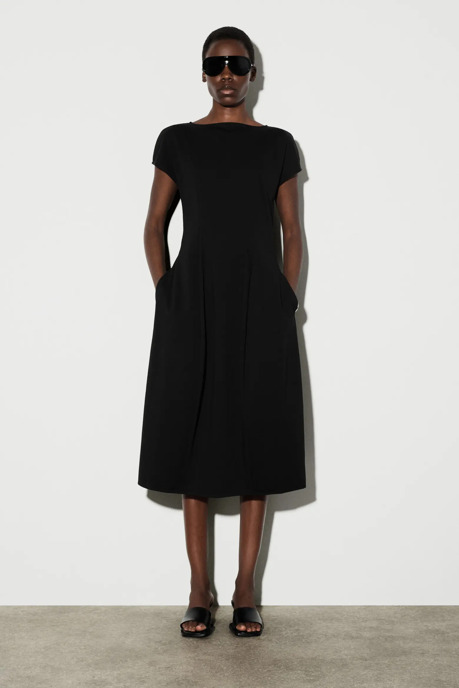 Sculptural Jersey Midi Dress (Women) | Nordstrom | Nordstrom