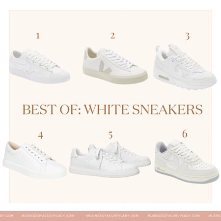 Best of white sneakers! 

#LTKsalealert #LTKstyletip #LTKshoecrush