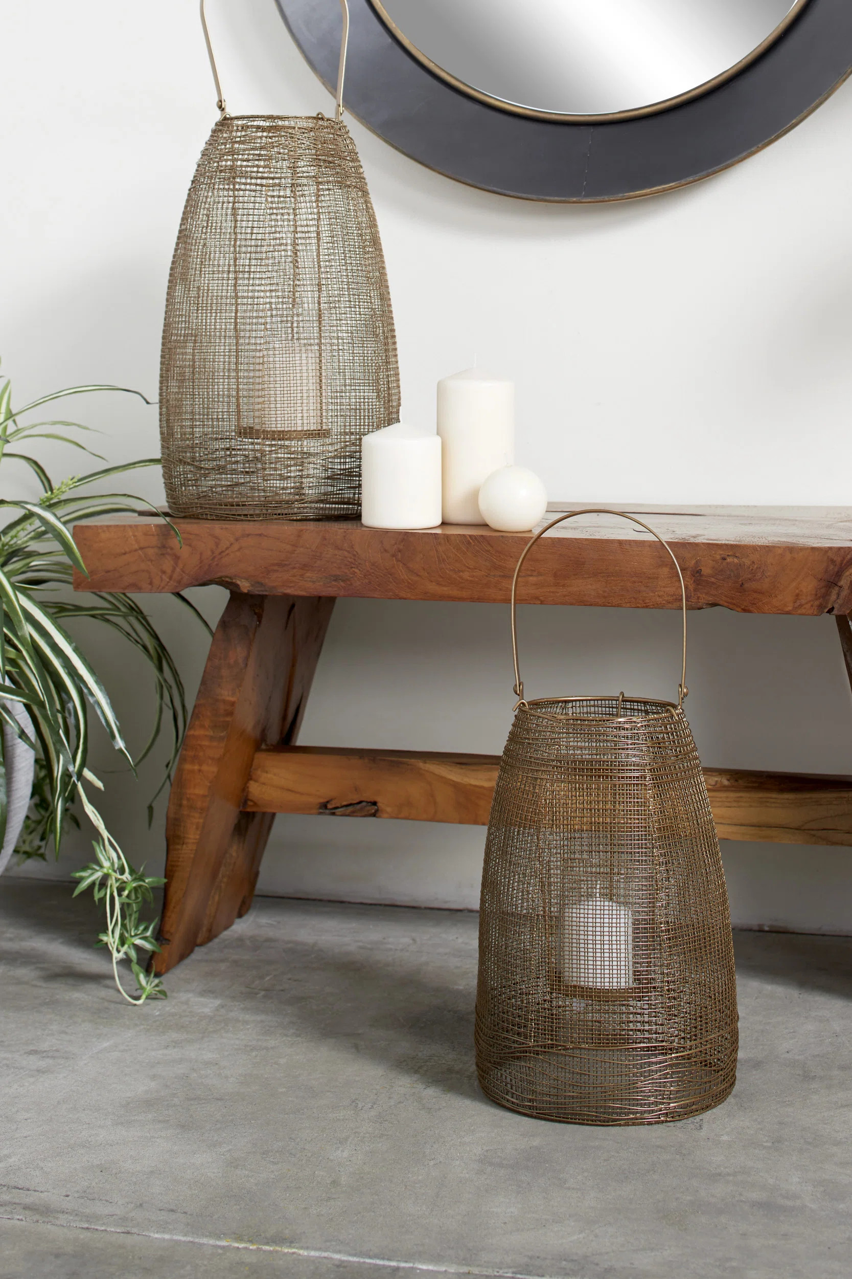 Langley Street® Metal Tabletop Candle Lantern & Reviews | Wayfair | Wayfair North America