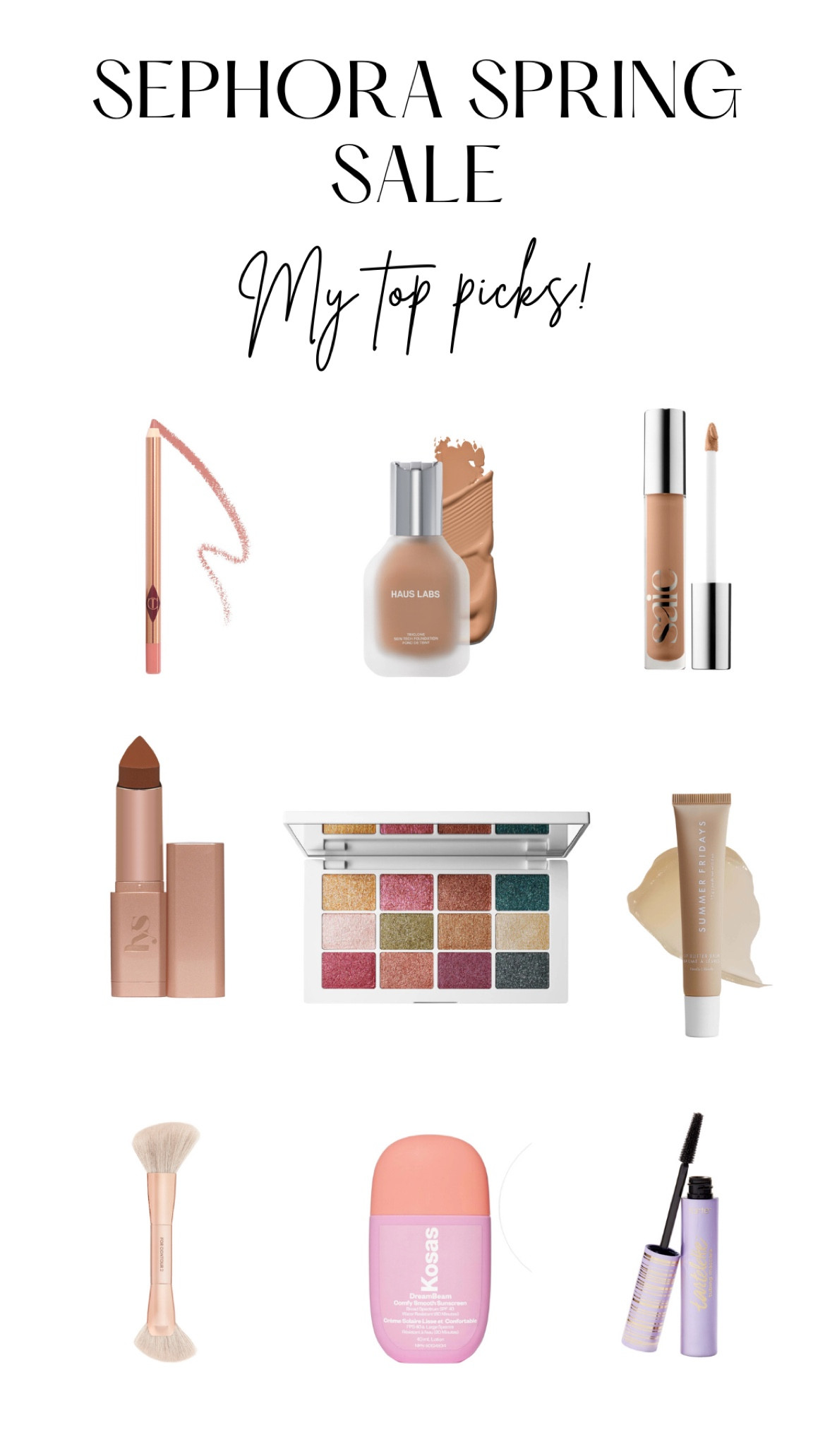 The Sephora Spring Sale is here and I’ve put together my list of top picks so you don’t have to fish through the Sephora site for all the best beauty products! 

#LTKsalealert #LTKxSephora #LTKbeauty