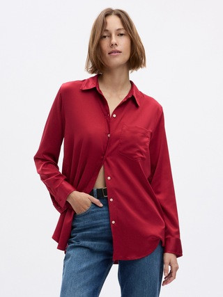 Satin Shirt | Gap (US)