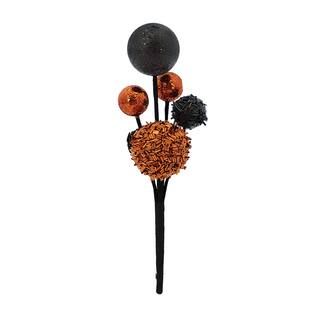 Orange & Black Glitzy Ball Pick by Ashland® | Michaels Stores