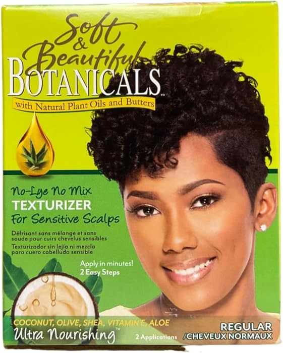 Soft & Beautiful Botanicals Texturizer [Regular] (Pack of 2) | Amazon (US)