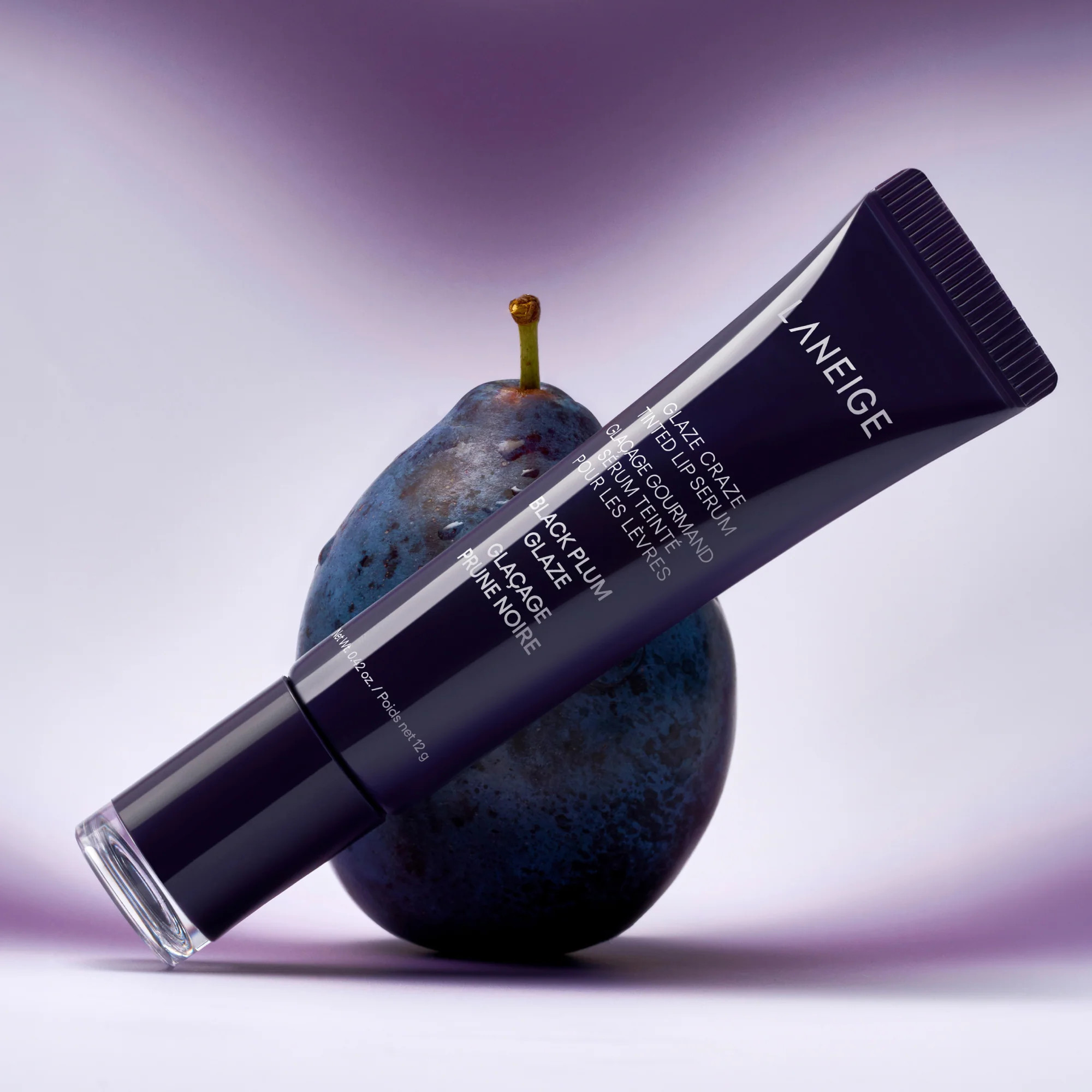 Glaze Craze Tinted Lip Serum - BLACK PLUM GLAZE (SHEER BLACK) | Laneige (US)