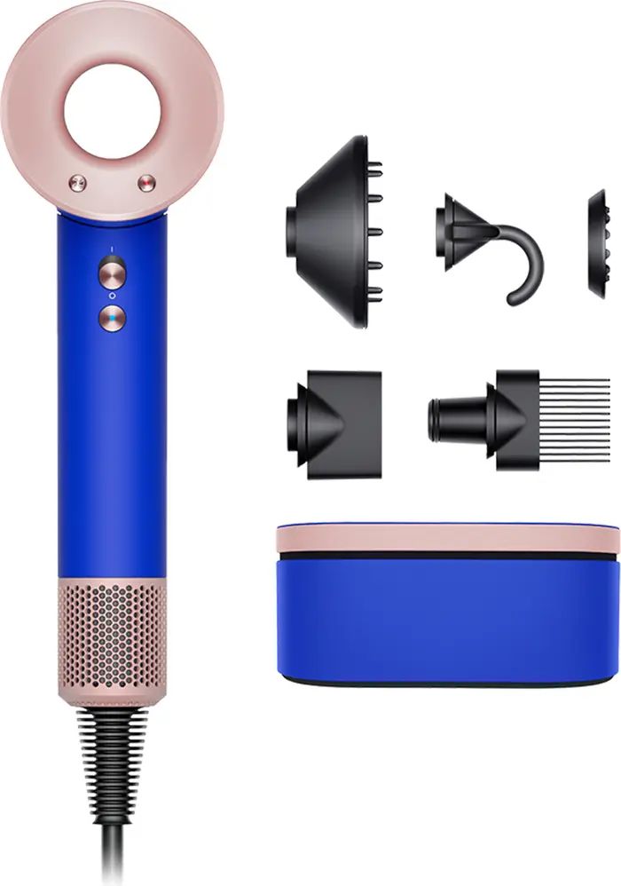 Special Edition Dyson Supersonic™ Hair Dryer in Blue Blush (Limited Edition) $490 Value | Nordstrom
