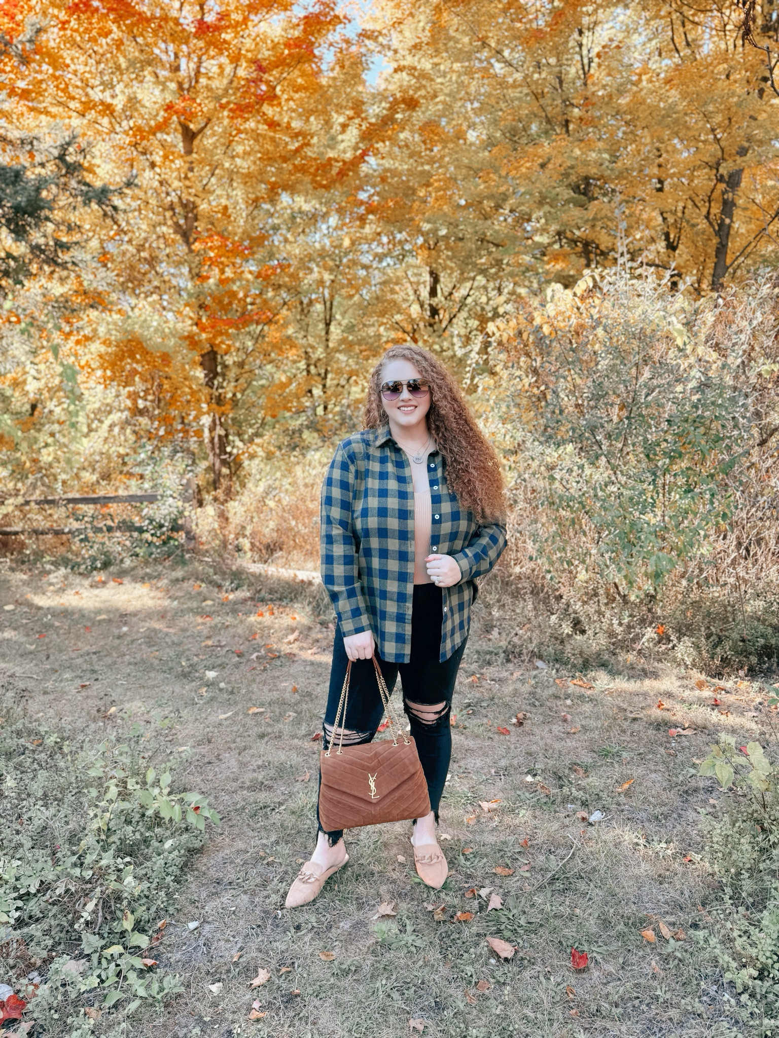 This is a great fall look 🍂 amazon flannel | Amazon plaid flannel | amazon button down  | amazon plaid button down | tank top | amazon tank top | black skinny jeans | mules | amazon mules | amazon finds | amazon look | amazon outfit | fall outfit | fall look | fall fashion | fall finds | fall outfit inspo | fall fashion inspo | fall 2024 | fall photos | Fall family photos | fall family photos outfit | fall vacation outfit | fall vacay 

#LTKMidsize #LTKSeasonal #LTKStyleTip