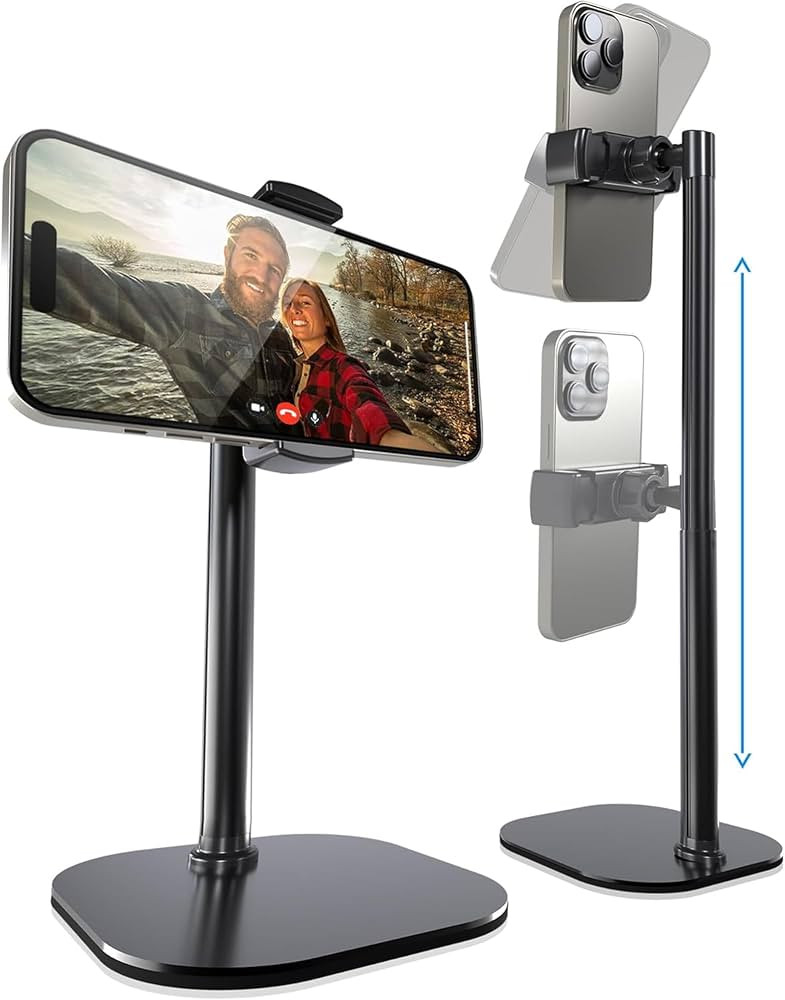 Cooper ChatStand Adjustable Cell Phone Stand for Desk & Video Recording, Rotating Cell Phone Hold... | Amazon (US)