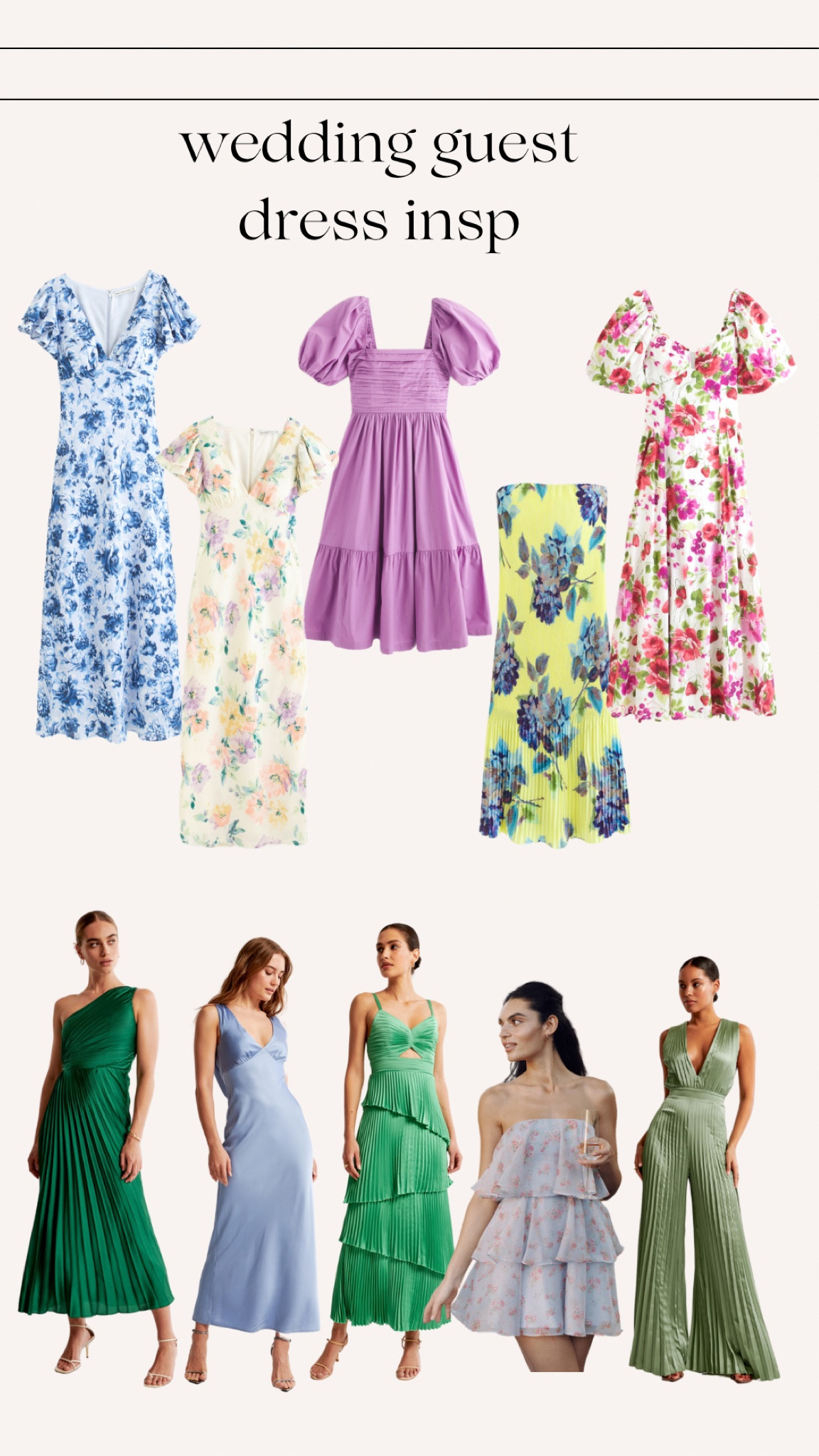 Wedding Season is here! Here are a few of my favorite wedding guest dresses!

#LTKSeasonal #LTKparties