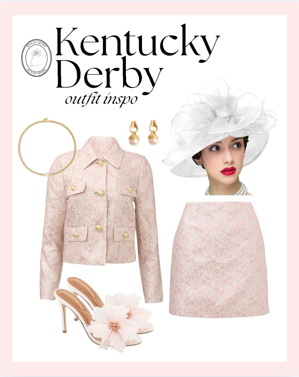 Derby Day is the perfect excuse to go all out! Shop this stunning Lily Pulitzer matching set!


Kentucky Derby outfit idea, style guide, matching set, derby hat, pink heels, gold jewelry 

#LTKFestival #LTKSeasonal #LTKootd