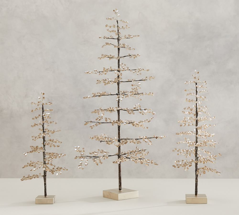 Faceted Mirror Trees | Pottery Barn (US)