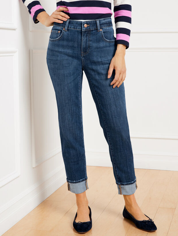 Everyday Relaxed Leg Jeans - Annika Wash | Talbots