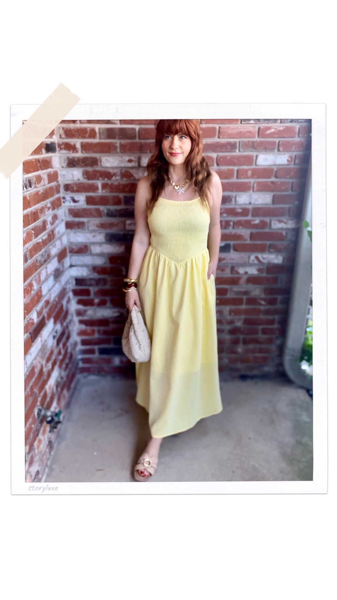 Easy summer dress you’ll wear on repeat ☀️

This Amazon maxi dress is lightweight, flattering, and comes in multiple colors—perfect for everyday wear or vacation outfits. I love how effortless it feels while still looking put together.

I styled it with stacked bracelets and a woven clutch from SHEIN, plus sandals and a starfish necklace from Walmart for that relaxed, beachy vibe.

Such an easy summer outfit idea for vacation, brunch, or warm days when you want something comfortable but chic.
