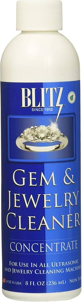 Blitz (6-Pack) Gem & Jewelry Cleaner Concentrate (8 Oz), 8 ounce | Amazon (US)