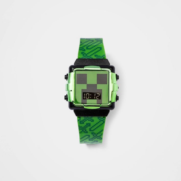 Kids' Minecraft Watch - Green | Target