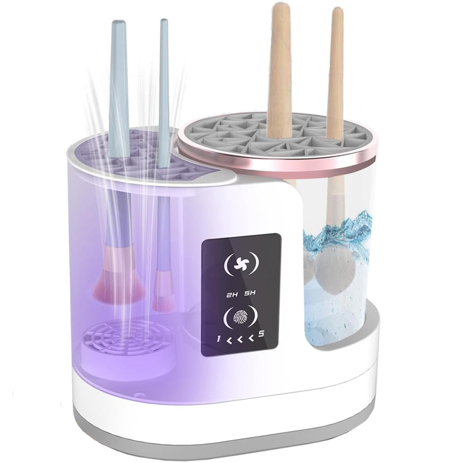 3-In-1 Makeup Brush Cleaner Machine, Electric Makeup Brush Cleaner & Dryer-Fast, Efficient Brush ... | Amazon (US)