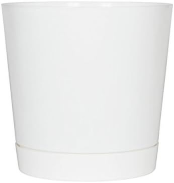 Novelty Majestic Full Depth Cylinder Pot, Glossy White, 12-Inch (10122) | Amazon (US)