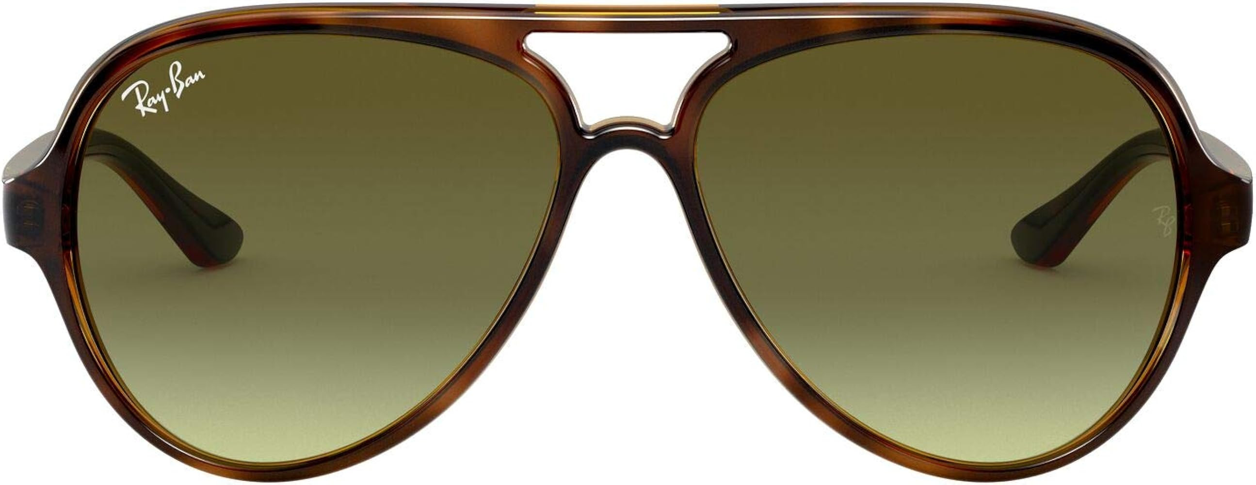 Ray-Ban RB4125 Cats 5000 Aviator Sunglasses | Amazon (US)