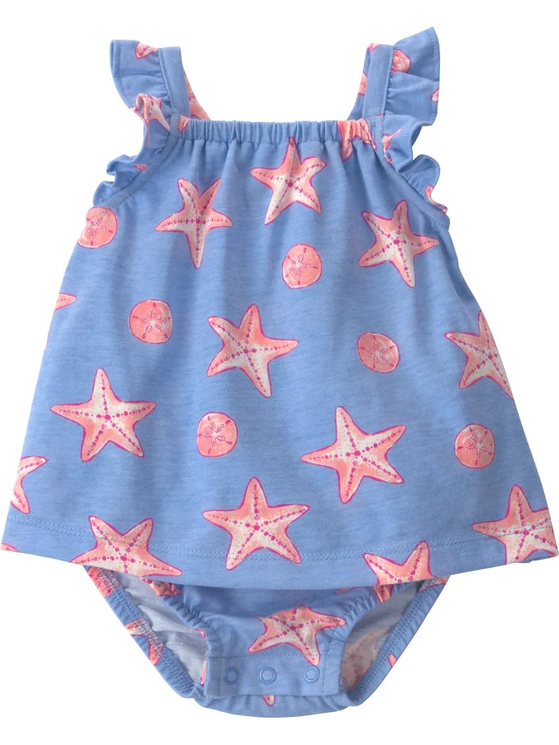 Carter's Child of Mine Baby Girl Dress, One-Piece, Sizes 0/3-24 Months | Walmart (US)
