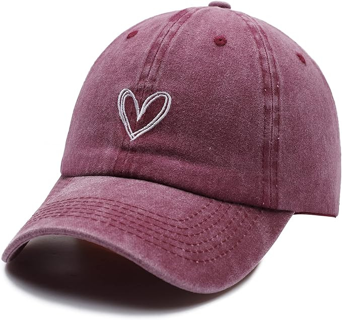 Unisex Vintage Washed Distressed Baseball Cap Twill Adjustable Dad Hat | Amazon (US)