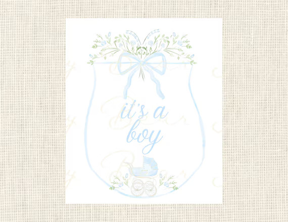 Hospital baby sign Baby announcement sign | Etsy (US)