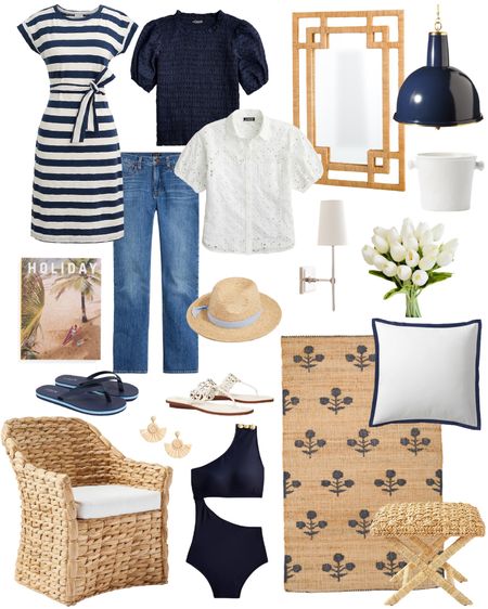Sharing the best weekend sales along with my top picks! Includes this darling striped belted dress, cropped jeans, eyelet top, rattan mirror, navy blue pendant light, the best faux tulips. A woven armchair, navy blue block print rug, straw hat, cutout swimsuit with gold buttons, mini Miller sandals, raffia Dan earrings and more! Get all the sources and discount codes here: https://lifeonvirginiastreet.com/weekend-sale-alerts-124/.
.
#ltksalealert #ltkhome #ltkunder50 #ltkunder100 #ltkstyletip #ltktravel #ltkswim #ltkcurves #ltkseasonal #ltkshoecrush

#LTKsalealert #LTKSeasonal #LTKhome