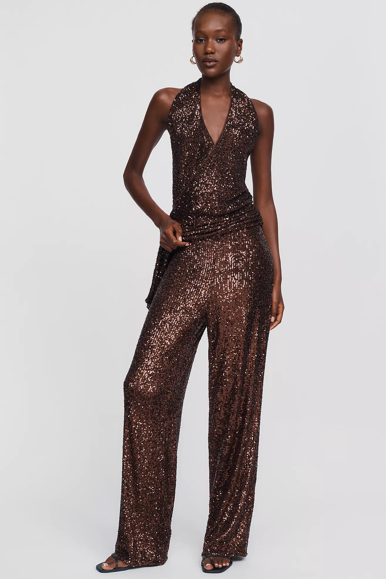 Simone Sequin Pants | Anthropologie (US)