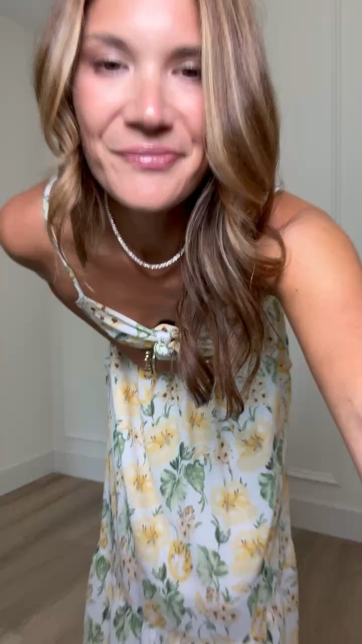 This floral midi is such an easy one for the last stretch of warm weather. I love the soft yellow and green print, and the flowy skirt makes it feel dressy enough for dinner without being overdone.

Floral midi dress, Summer dress, Transitional dress, Date night dress, Tall girl fashion, Floral dress, Midi dress outfit, Warm weather outfit, Feminine style, Dinner outfit, Tall girl style, StangandCo

#LTKSeasonal #LTKWedding #LTKTall