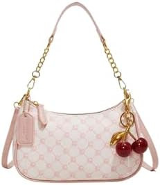 SHENHE Women's PU Leather Gold Chain Hobo Shoulder Handbag | Amazon (US)