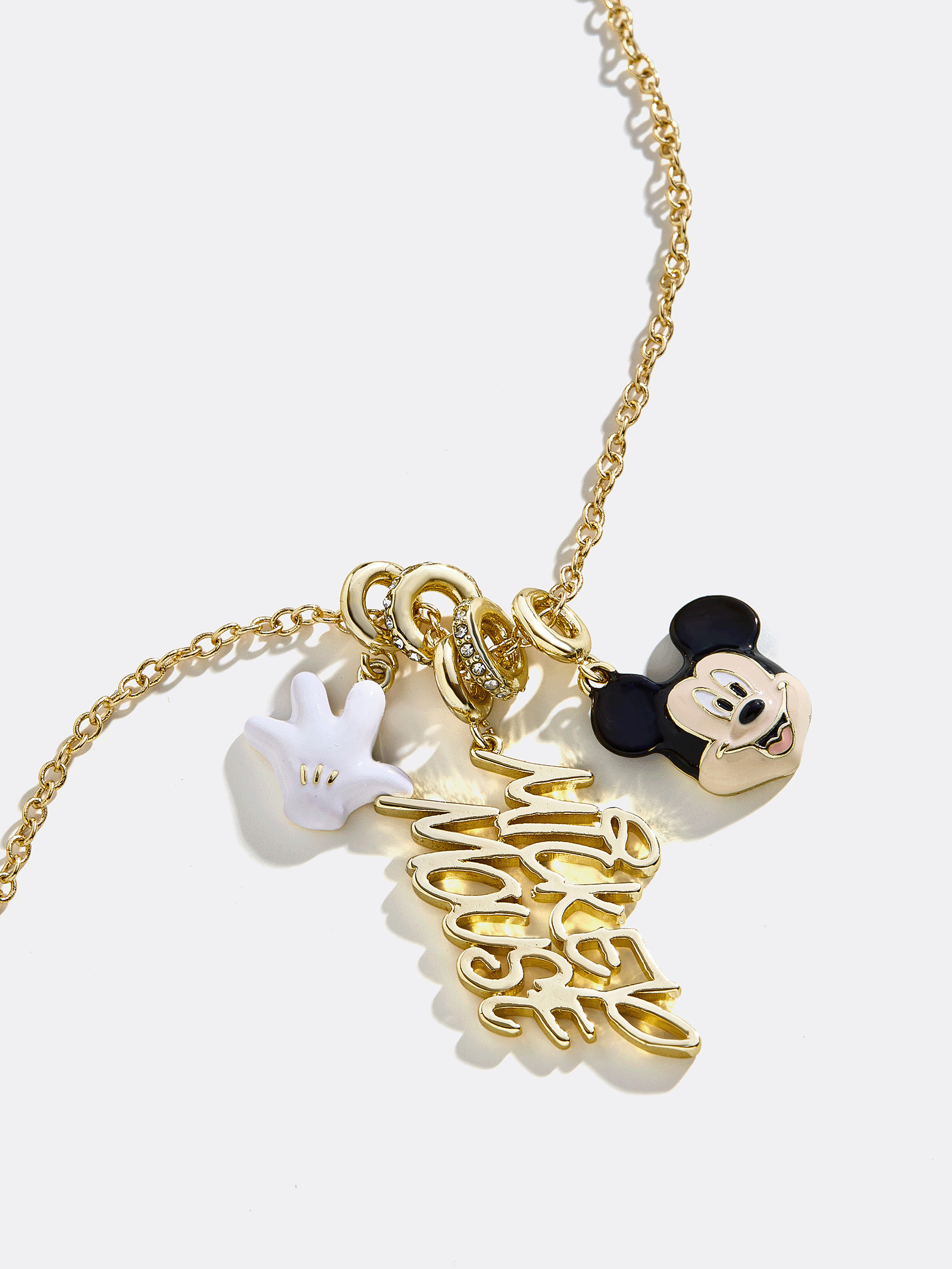 Disney Mickey Mouse Cluster Charm Necklace - Mickey Mouse | BaubleBar