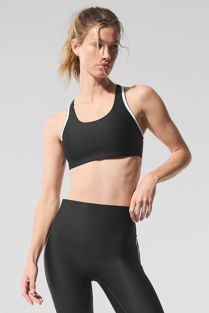 Airlift Super Sleek Contrast Bra | Alo Yoga (US)