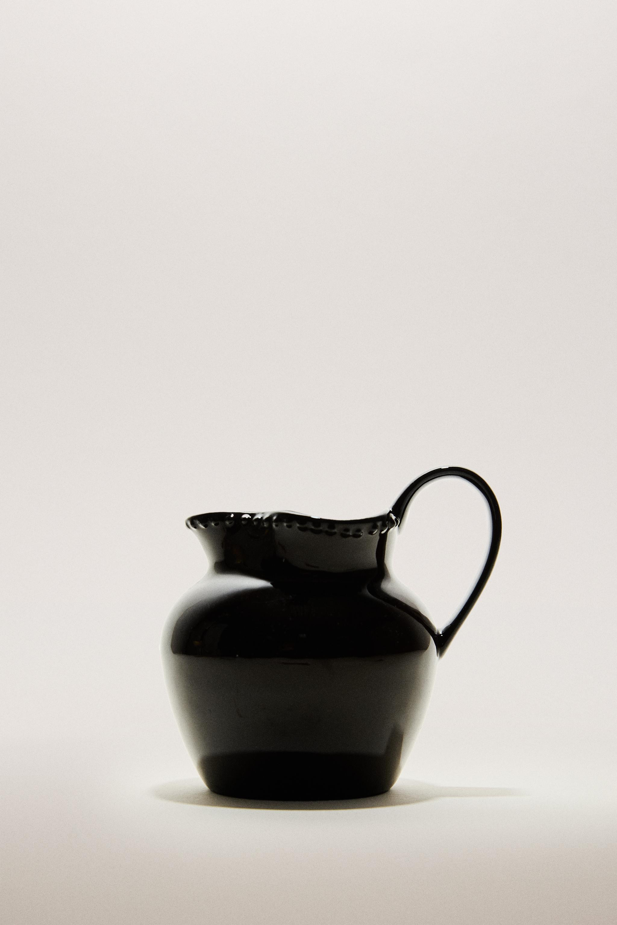 RAISED DESIGN STONEWARE JUG | Zara US
