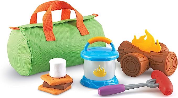 Learning Resources New Sprouts Camp Out! My Very Own Camping Set - 11 Pieces, Ages 18+ months Tod... | Amazon (US)
