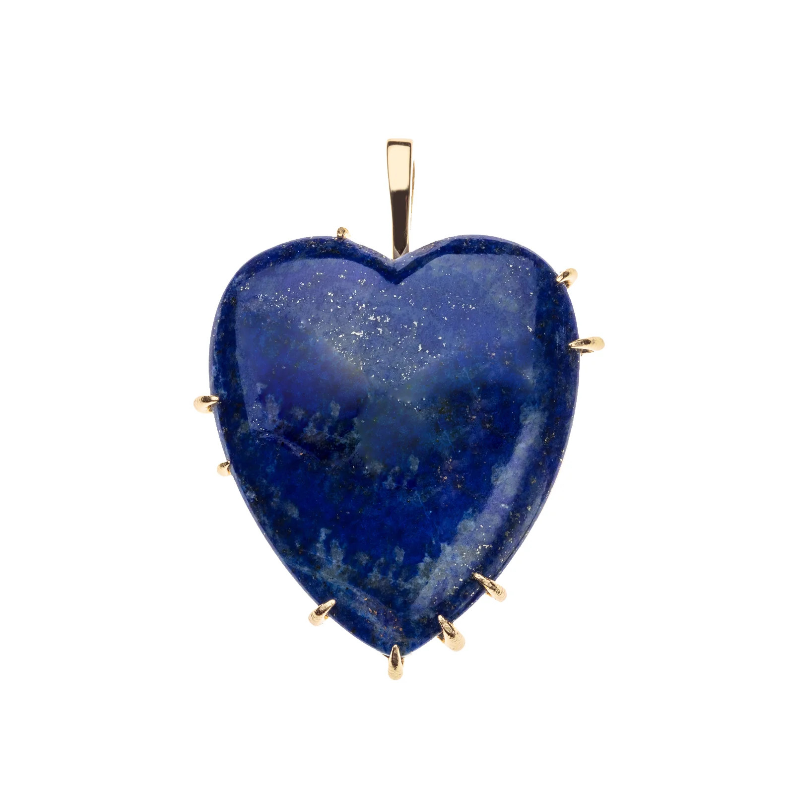 LOVE Carry Your Heart Pendant in Lapis | Jane Win