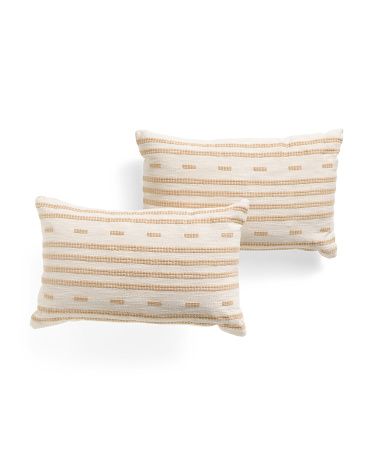 14x22 2pk Striped Pillows | TJ Maxx