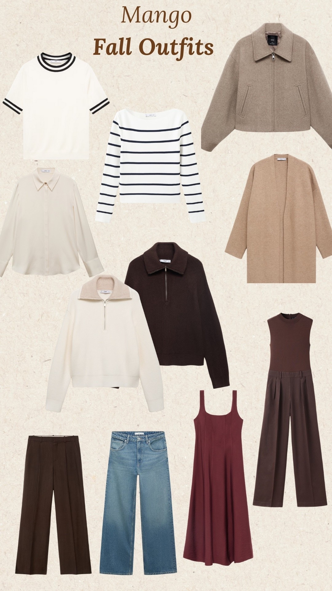 Labor Day Sale! 30% off at Mango!

Fall outfits made easy with timeless neutrals and versatile layers 🍂 These Mango pieces are perfect for building a teacher outfit that looks polished, comfortable, and classroom-ready while still being chic enough for after-work plans. From tailored trousers to cozy knits and classic stripes, these are your go-to staples for effortless fall style. Save this for outfit inspiration and shop my picks through the link in bio.

fall outfit fall teacher outfit teacher style fall fashion women’s fall outfit ideas neutral fall outfit casual fall outfit chic fall outfit ideas classroom outfit inspiration teacher wardrobe capsule wardrobe fall workwear fall layering pieces Mango fall collection

#falloutfit #teacheroutfit #fallfashion #teacherstyle #neutralstyle #mangofall #falloutfitideas #chicfalloutfits #teacherootd #fallstyleinspo #capsulewardrobe #workwearstyle #fallworkoutfits #neutralwardrobe #falllayers #falloutfitinspiration #teacherfashion #effortlessstyle #neutraloutfits #fallcapsule #fall2025fashion #workwearoutfit #mangooutfit #chicteacherstyle #falltrends #everydayfalloutfits #falllookbook #stylishworkwear #outfitinspo #classroomoutfits

#LTKWorkwear #LTKStyleTip #LTKSaleAlert