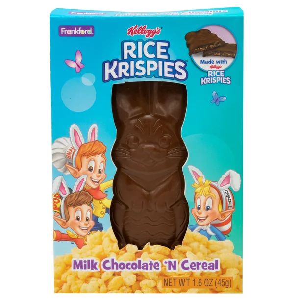 Frankford's Kellogg's Rice Krispies Cereal 'N Chocolate Bunny 1.6 oz - Walmart.com | Walmart (US)
