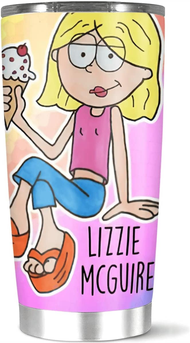 Stainless Steel Insulated Tumbler 20oz Lizzie Hot Mcguire. Tea Coffee Wine Cold Iced Water Botter... | Amazon (US)